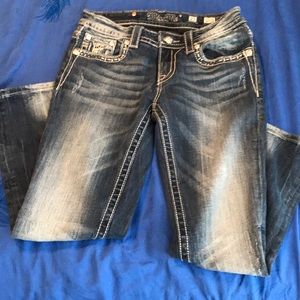 Miss me size 27 capris